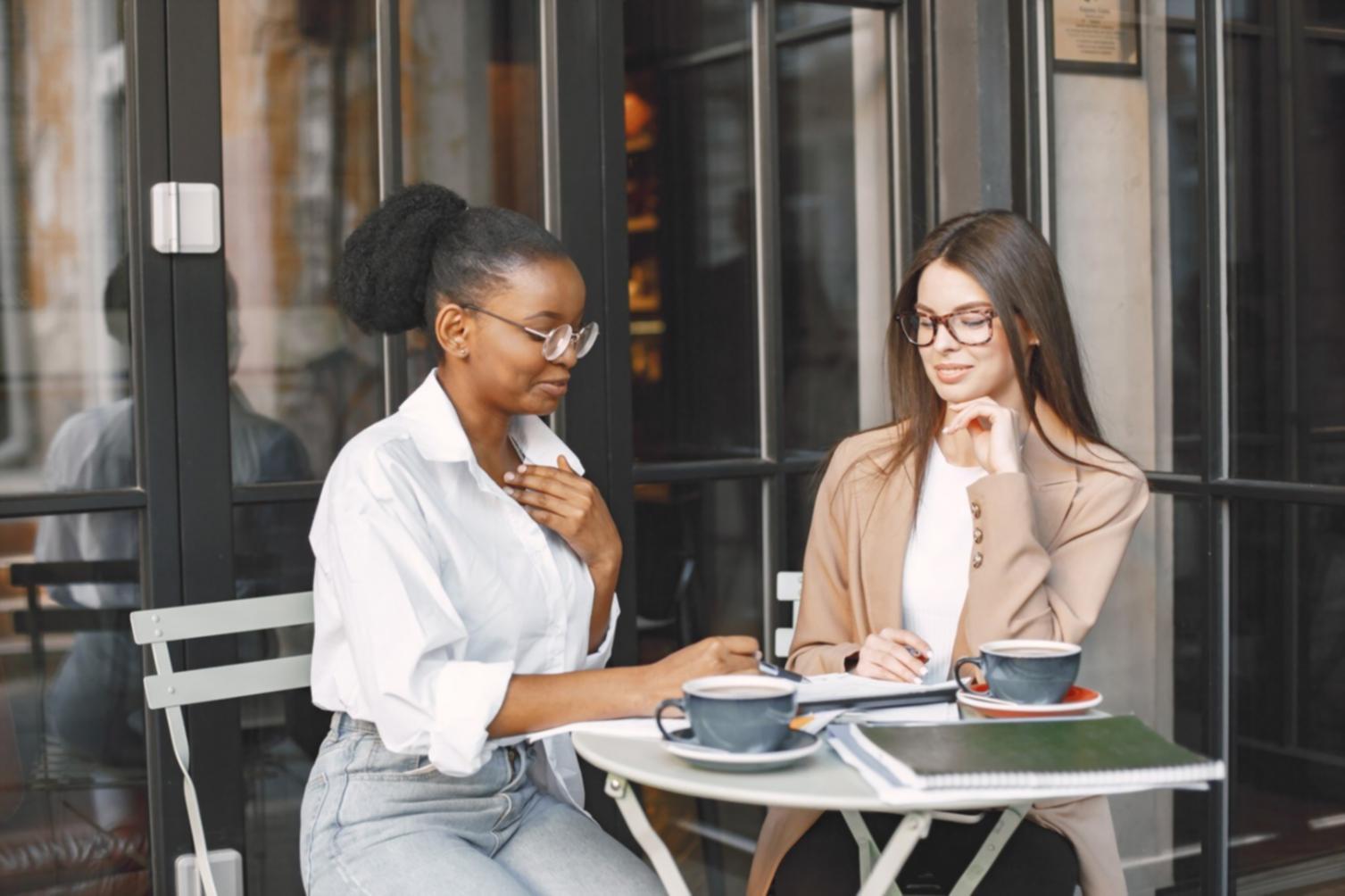 Tax documentation and financial planning materials spread on desk